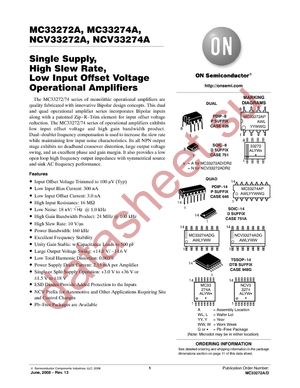 NCV33272ADR2G datasheet  